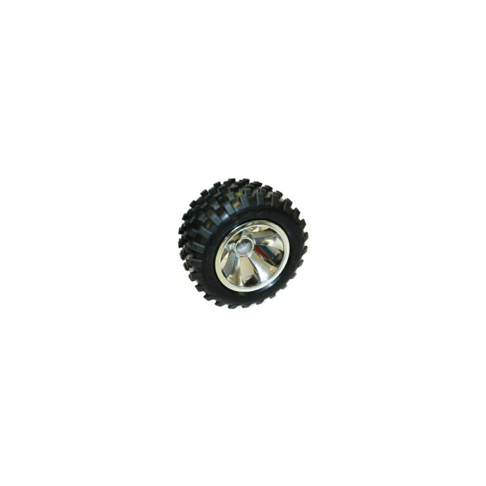 Schumacher Chrome Wheel; 5 Spoke - Menace (pr) Schumacher Chrome Wheel; 5 Spoke - Menace (pr)