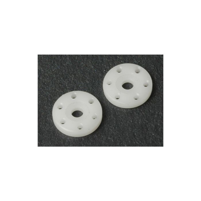 Schumacher Big Bore Piston; 6 Hole White 1.5 (pr) Schumacher Big Bore Piston; 6 Hole White 1.5 (pr)
