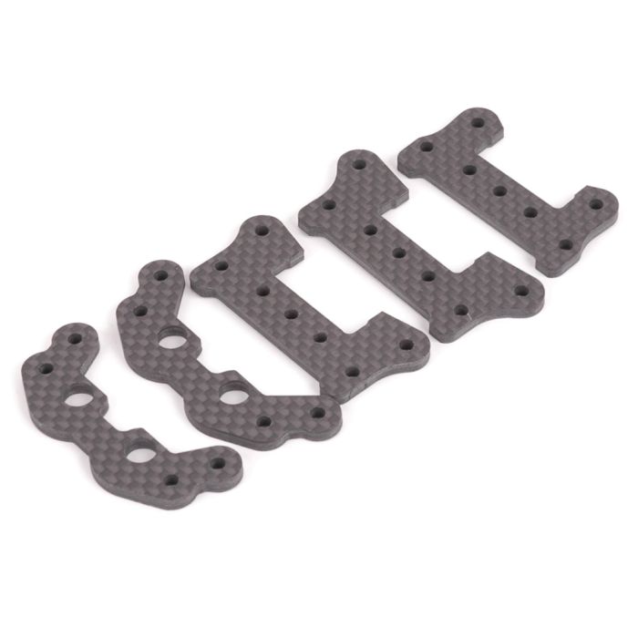 Schumacher C/F Link Mount Options; Fr + Rr Cougar SV2 Set5 Schumacher C/F Link Mount Options; Fr + Rr Cougar SV2 Set5