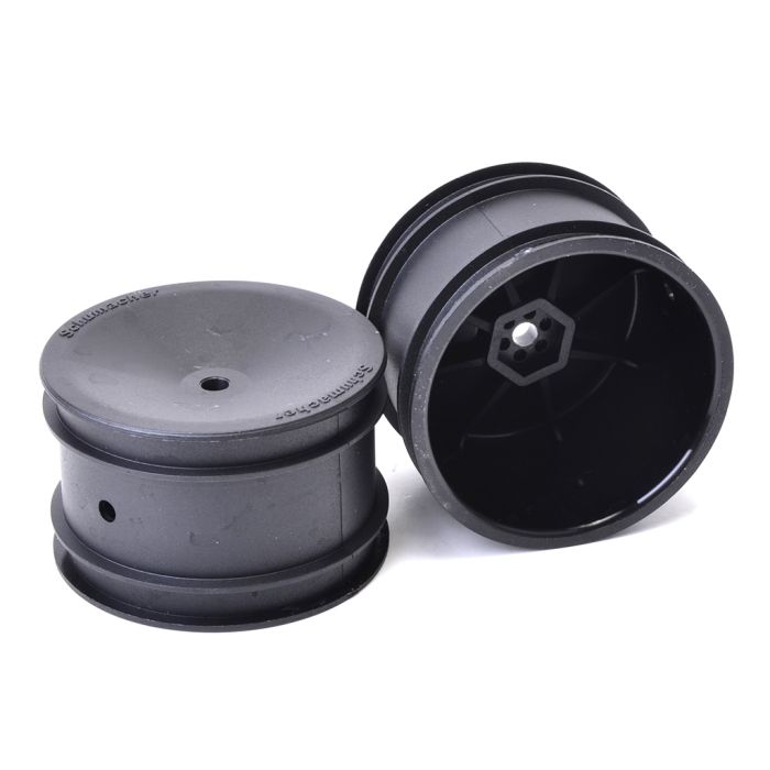 Schumacher Wheel; Hex Rear - Black - Off Road - pr Schumacher Wheel; Hex Rear - Black - Off Road - pr