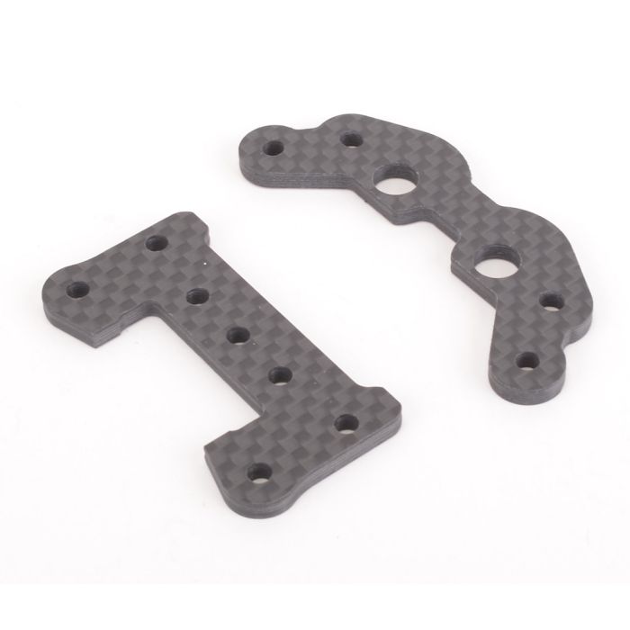 Schumacher C/F Link Mounts; Kit Fr + Rr - Cougar KR Schumacher C/F Link Mounts; Kit Fr + Rr - Cougar KR