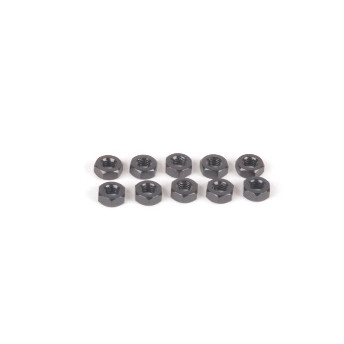 Schumacher SPEED PACK M3 Alloy Nuts - Black - pk10 Schumacher SPEED PACK M3 Alloy Nuts - Black - pk10