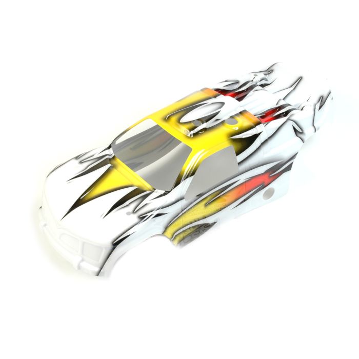 Schumacher Bodyshell; Yellow/Red - Manic (U5103) Schumacher Bodyshell; Yellow/Red - Manic (U5103)