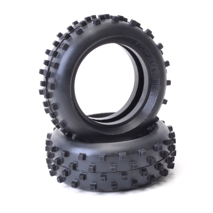 Schumacher Block - Front Tyres - Yellow - CAT pr Schumacher Block - Front Tyres - Yellow - CAT pr