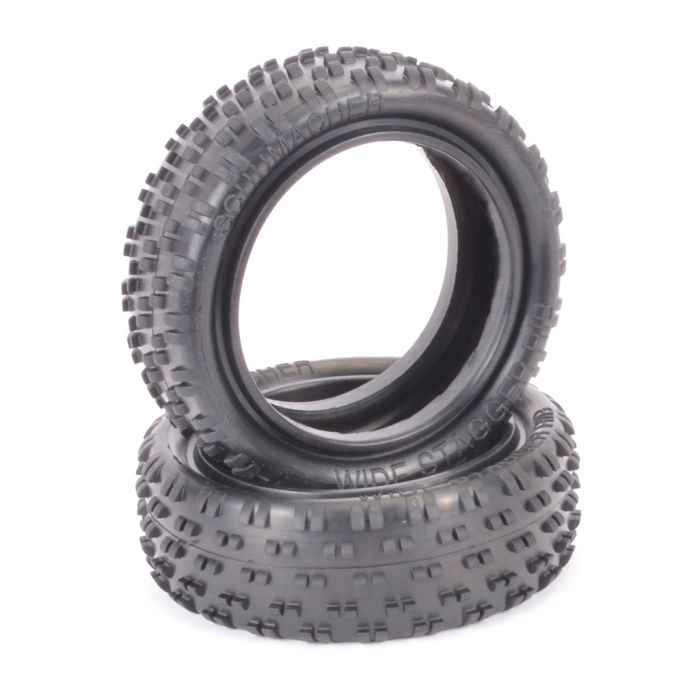 Schumacher Wide Stagger Rib - 1/10 - Silver (pr)