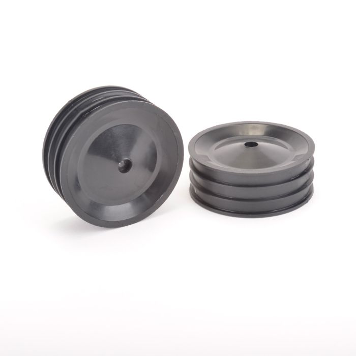 Schumacher Front Wheel Black (pr) - CAT XLS Schumacher Front Wheel Black (pr) - CAT XLS