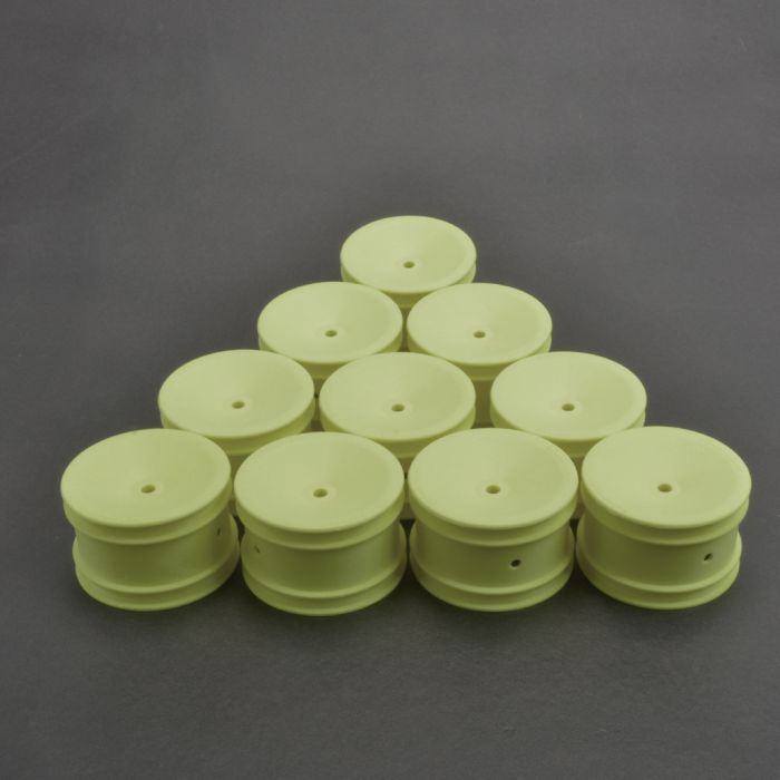 Schumacher Wheel Rear Off-Road - Neon Yellow v2 - 5pr Schumacher Wheel Rear Off-Road - Neon Yellow v2 - 5pr