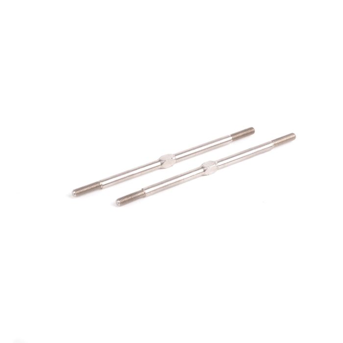 Schumacher Titanium Turnbuckle - 76mm - Silver - (pr) Schumacher Titanium Turnbuckle - 76mm - Silver - (pr)