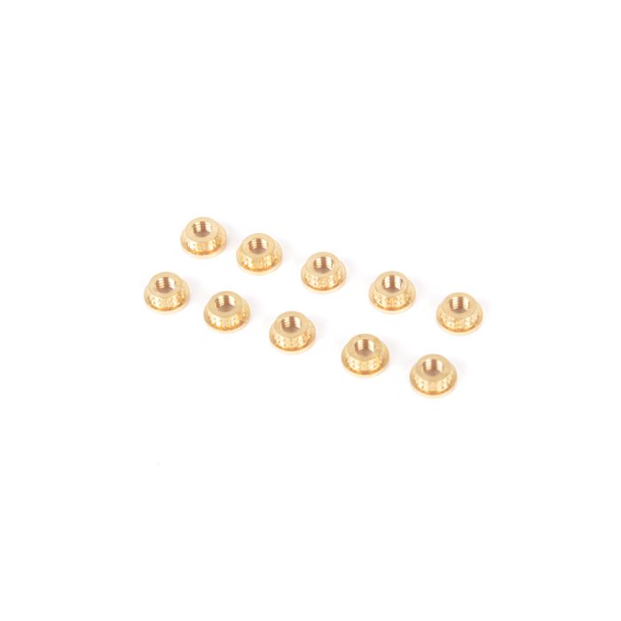 Schumacher M3 Brass Inserts - pk10 Schumacher M3 Brass Inserts - pk10