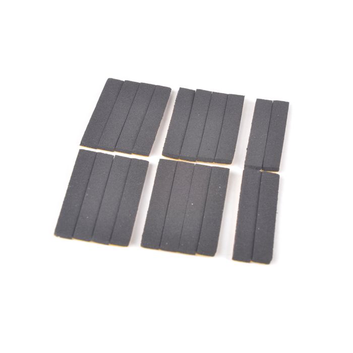 Schumacher Foam Strips 40 x 6 x 2mm thk - pk20 Schumacher Foam Strips 40 x 6 x 2mm thk - pk20
