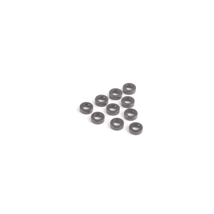 Schumacher M3 Black Alloy Washers 2.00mm (pk10) Schumacher M3 Black Alloy Washers 2.00mm (pk10)