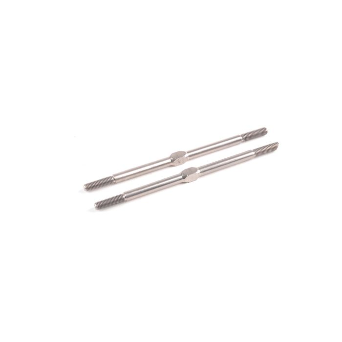 Schumacher Titanium Turnbuckle - 71mm - Silver (pr) Schumacher Titanium Turnbuckle - 71mm - Silver (pr)