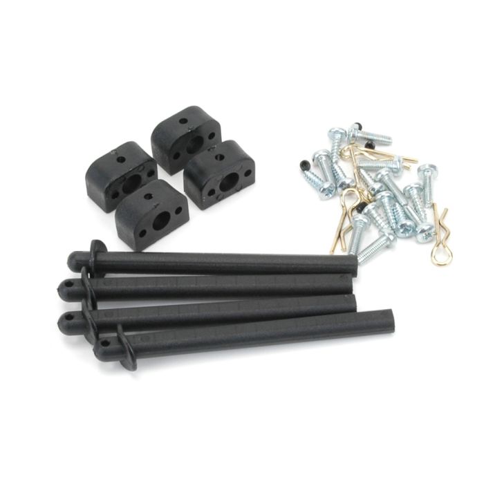 Schumacher Body Posts - Fully adj. (pk 4) Schumacher Body Posts - Fully adj. (pk 4)