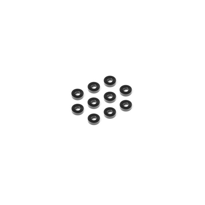 Xray Alu Shim 3X7X2.0mm - Black (10) (XR303138-K) Xray Alu Shim 3X7X2.0mm - Black (10) (XR303138-K)