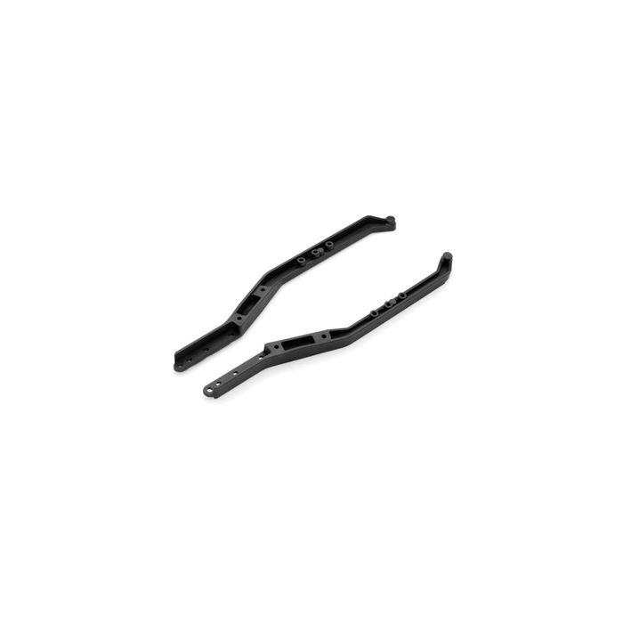 Xray Composite Chassis Side Guards For Bent Sides Chassis L+R - Graphite (XR321250-G)