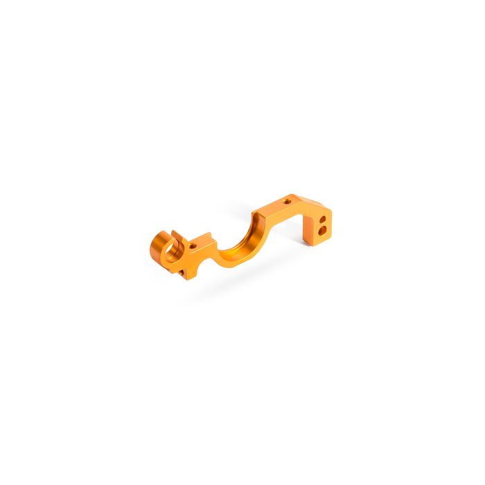 Xray Alu Lower Bulkhead Rear - Swiss 7075 T6 - Left (XR343024) Xray Alu Lower Bulkhead Rear - Swiss 7075 T6 - Left (XR343024)