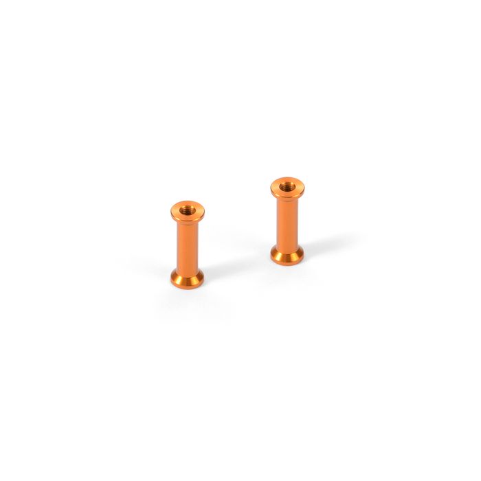 Xray Alu Mount 18.0mm - Orange (2) (XR376365-O) Xray Alu Mount 18.0mm - Orange (2) (XR376365-O)