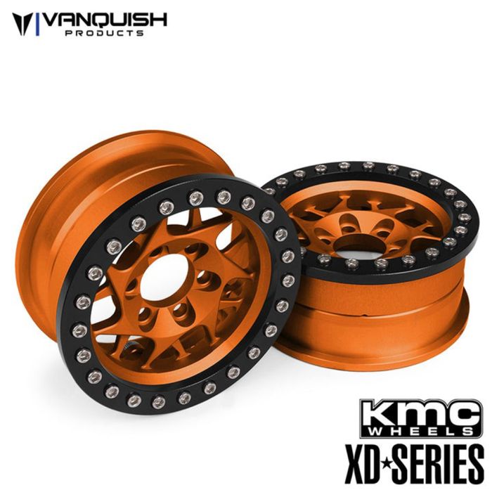 Vanquish KMC 1.9 XD127 Bully Orange Anodized (VPS07715)