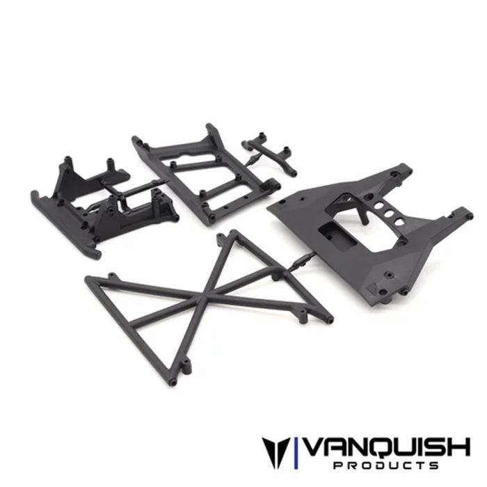 Vanquish H10 Cage Components set #2 -Black (VPS10516) Vanquish H10 Cage Components set #2 -Black (VPS10516)