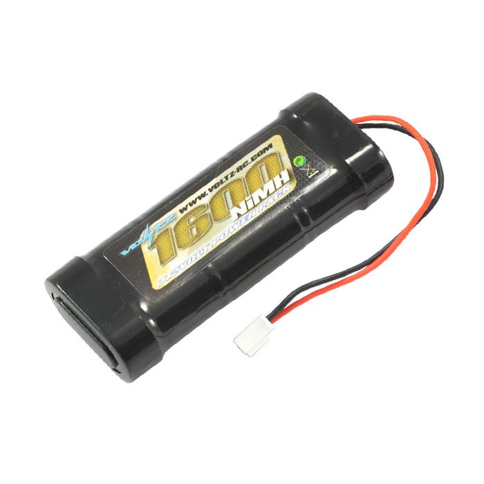 Voltz 6 Cell 1600mAh 7.2V NiMH Stick Battery W/Micro Connector (VZ0050) Voltz 6 Cell 1600mAh 7.2V NiMH Stick Battery W/Micro Connector (VZ0050)