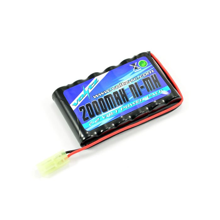 Voltz Hobby 7.2V 2000mAh AA Battery Pack W/ Mini Tamiya Plug (HE00011) (VZ0065) Voltz Hobby 7.2V 2000mAh AA Battery Pack W/ Mini Tamiya Plug (HE00011) (VZ0065)