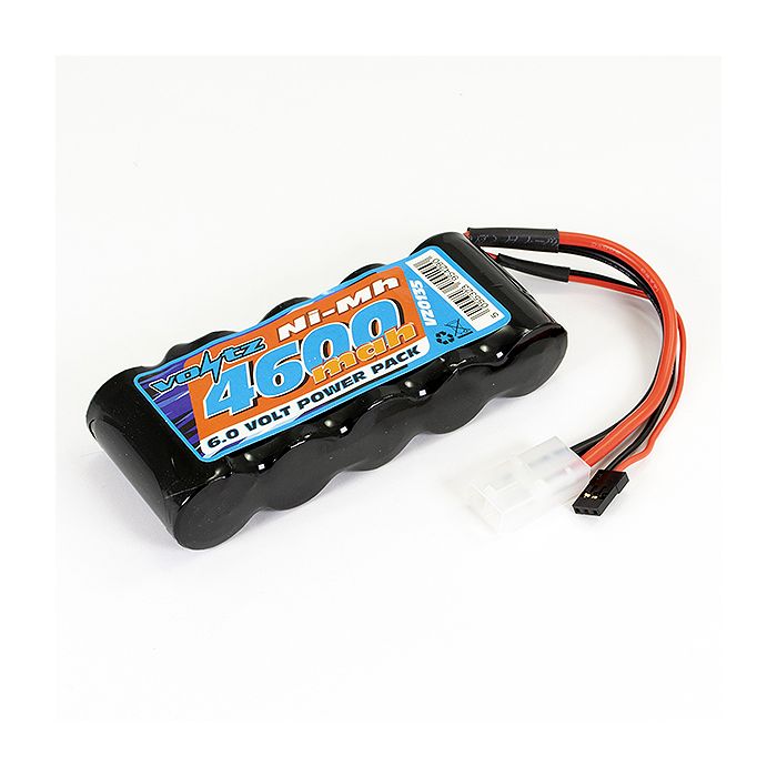 Voltz 4600mAh 6.0V Receiver Sub-C Pack Stick Battery W/BEC/JR Plug (VZ0135) Voltz 4600mAh 6.0V Receiver Sub-C Pack Stick Battery W/BEC/JR Plug (VZ0135)