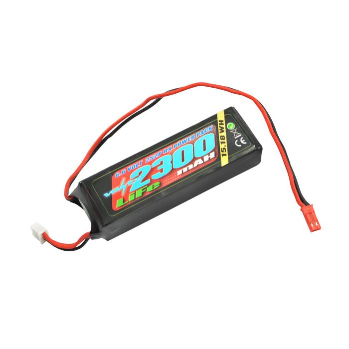 Voltz 2300mAh 2S 6.6V RX LiFE Straight Battery Pack (VZ0260) Voltz 2300mAh 2S 6.6V RX LiFE Straight Battery Pack (VZ0260)