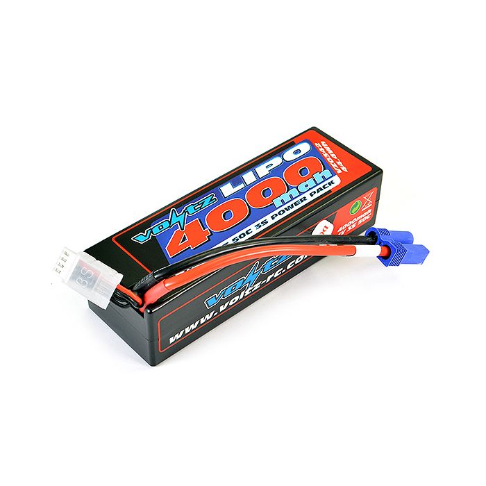 Voltz 4000mAh Hard Case 11.1V 50C LiPO Stick Pack W/EC5 (VZ0342EC5) Voltz 4000mAh Hard Case 11.1V 50C LiPO Stick Pack W/EC5 (VZ0342EC5)