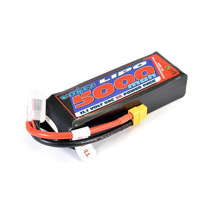 Voltz 5000mAh 11.V 50C LiPO Battery W/XT60 (VZ0550003SXT60) Voltz 5000mAh 11.V 50C LiPO Battery W/XT60 (VZ0550003SXT60)