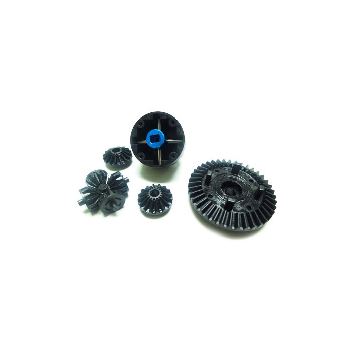 Yeah Racing Aluminium Solid Axle For Tamiya TT02 TT02B (TT02-069BU)