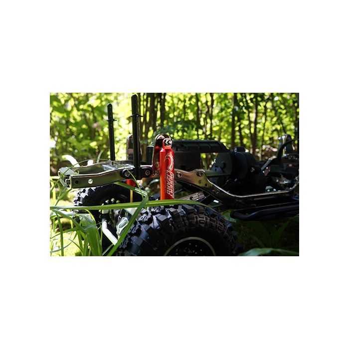 Yeah Racing 120mm Desert Lizard Two Stage Internal Spring Damper Pair Red (DDL-120RD)