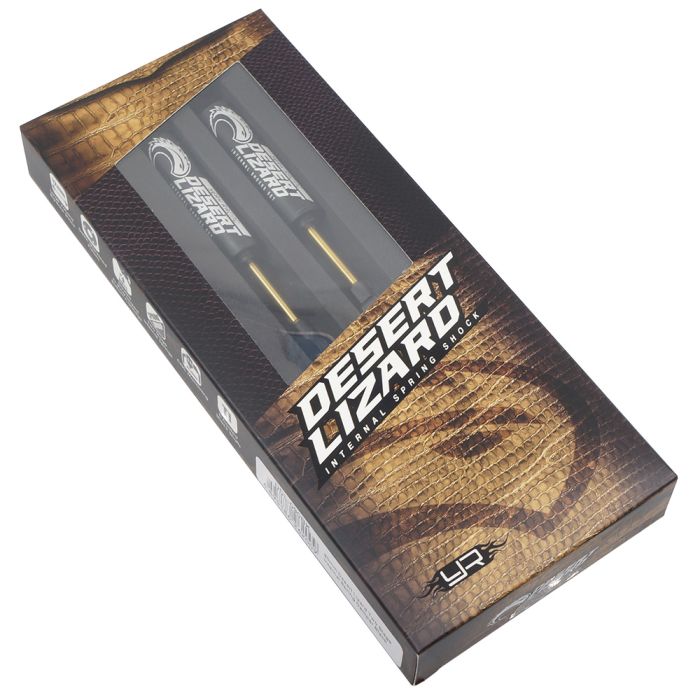 Yeah Racing 110mm Desert Lizard Two Stage Internal Spring Damper Pair Black (DDL-110BK)