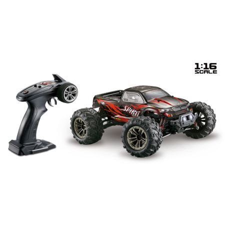 1:16 4WD High Speed Monster Truck SPIRIT - Black/Red 1:16 4WD High Speed Monster Truck SPIRIT - Black/Red