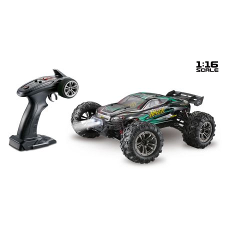 1:16 4WD High Speed Truggy RACER - Black/Green 1:16 4WD High Speed Truggy RACER - Black/Green
