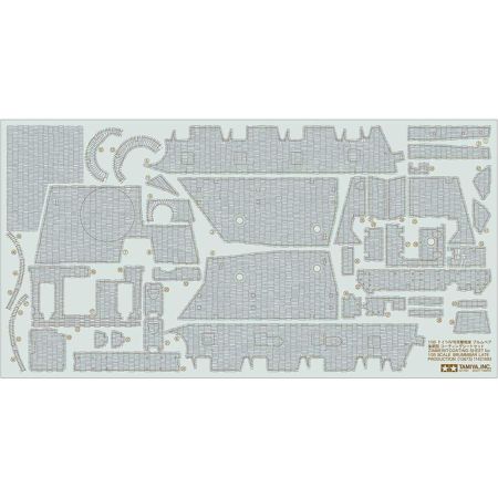 1/35 Tamiya Brummbaer Late - Zimmerit Sheet (THC12673) 1/35 Tamiya Brummbaer Late - Zimmerit Sheet (THC12673)