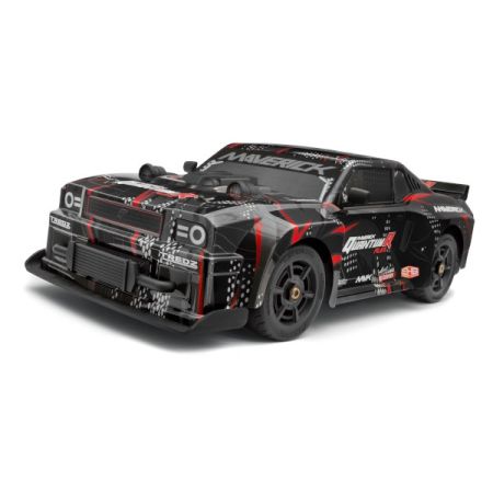Maverick Quantumr Muscle Car Body - Black/Red (MV150352) Maverick Quantumr Muscle Car Body - Black/Red (MV150352)