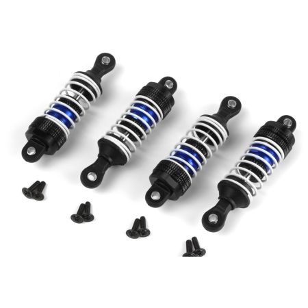 Maverick Aluminum Oil-Filled Shock Absorber Set Blue/4Pc (MV150555) Maverick Aluminum Oil-Filled Shock Absorber Set Blue/4Pc (MV150555)
