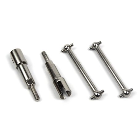 Maverick Steel Rear Driveshaft And Axle Set (2Pcs) (MV150559) Maverick Steel Rear Driveshaft And Axle Set (2Pcs) (MV150559)