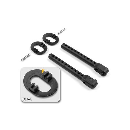 Xray Rear Body Mount Set +1mm Height (XR301333) Xray Rear Body Mount Set +1mm Height (XR301333)