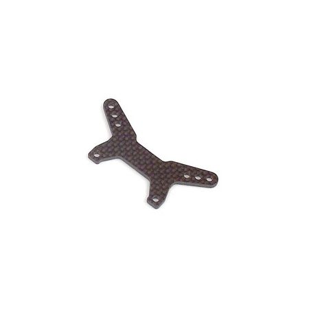 Xray Shock Tower Front - 2.5 mm Graphite - CNC Machined (XR302090)