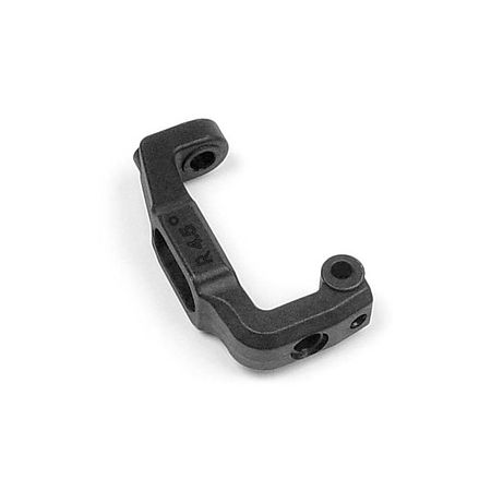 Xray Composite C-Hub Front Block, Right - Medium - Caster 4.5° (XR302327) Xray Composite C-Hub Front Block, Right - Medium - Caster 4.5° (XR302327)