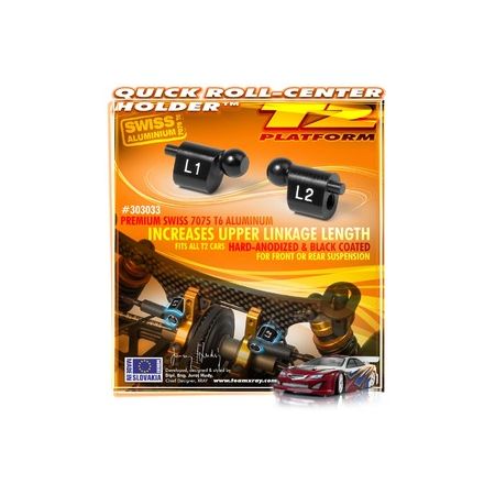 Xray Alu Quick Roll-Center Holderâ„¢ 4.9mm - L1 + L2 (XR303033) Xray Alu Quick Roll-Center Holderâ„¢ 4.9mm - L1 + L2 (XR303033)