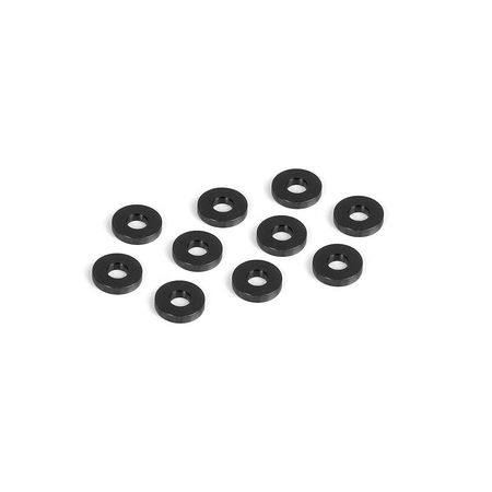 Xray Alu Shim For Lower Susp. Holder 3X7.5X1.5 - Black (10) (XR303134-K) Xray Alu Shim For Lower Susp. Holder 3X7.5X1.5 - Black (10) (XR303134-K)