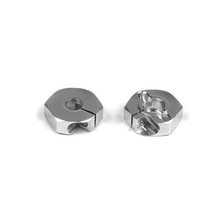 Xray Alu Wheel Hub - Offset "-0.75mm" - Black (2) (XR305351)