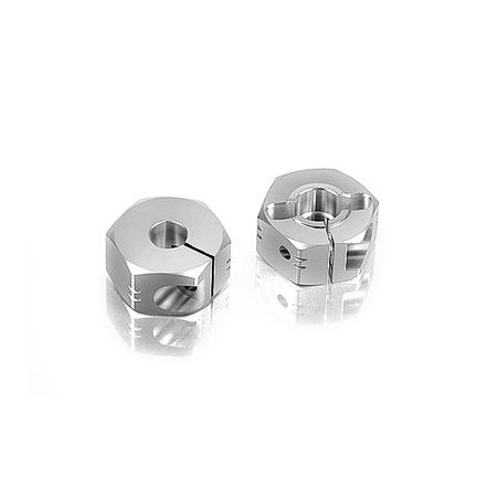 Xray Alu Wheel Hub - Offset "+1.5mm" - Black (2) (XR305353)