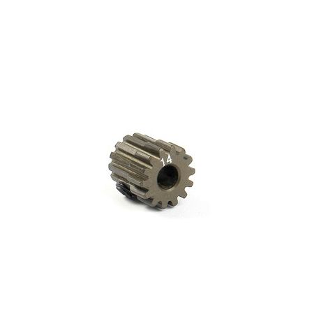 Xray Narrow Alu Pinion Gear - Hard Coated 14T / 48 (XR305914)