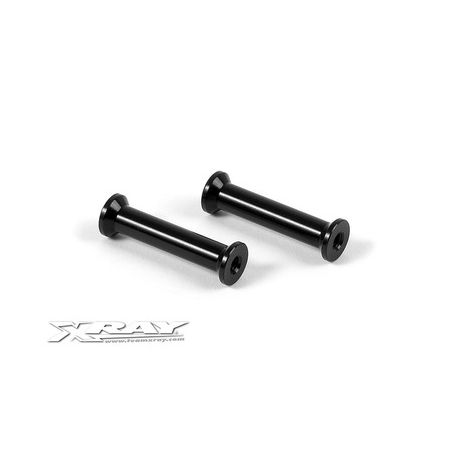 Xray T3 Alu Low Top Deck Mount - Black (2) (XR306515-K) Xray T3 Alu Low Top Deck Mount - Black (2) (XR306515-K)