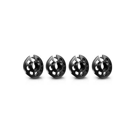 Xray Alu Xray Shock Spring Retaining Collar - Black (4) (XR308031-K) Xray Alu Xray Shock Spring Retaining Collar - Black (4) (XR308031-K)