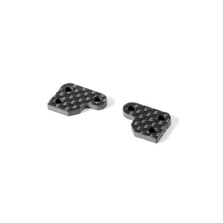 Xray Graphite Extension For Steering Block (2) - 2 Slots (XR322290)