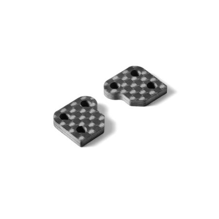 Xray Graphite Extension For Steering Block (2) - 0 Slots (XR322292) Xray Graphite Extension For Steering Block (2) - 0 Slots (XR322292)